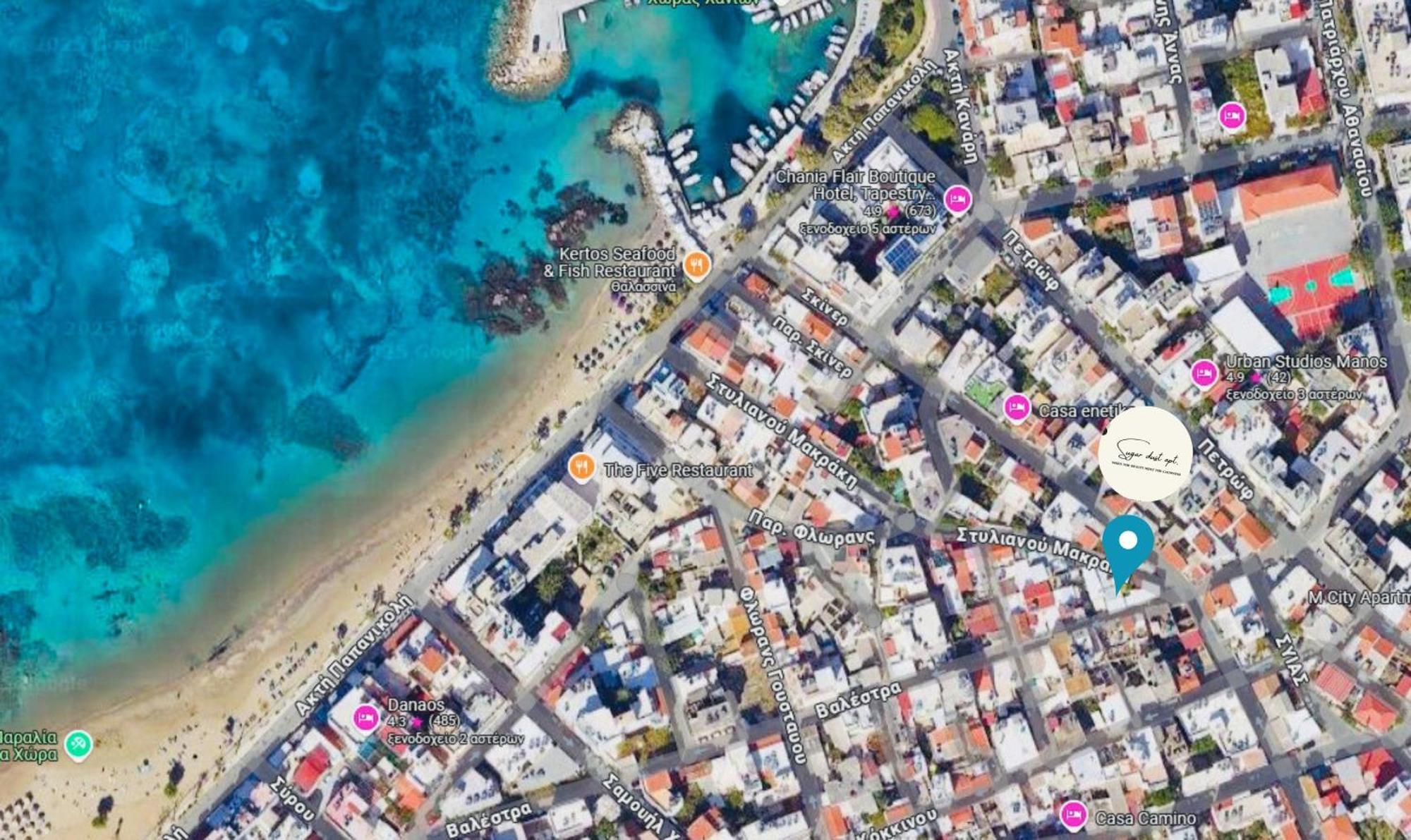 Sugardustapt Luxury Stay 150M From The Cretansea Chania  Exterior foto